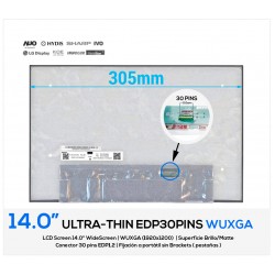 PANTALLA 14.0 BOE NE140WUM-N67