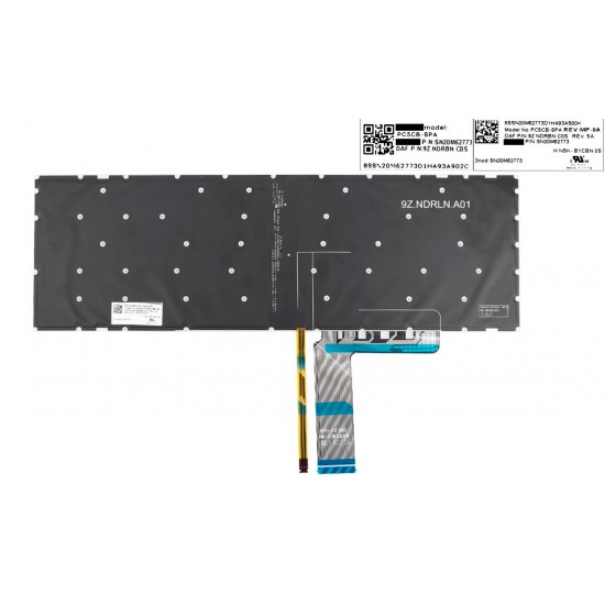 TECLADO ESPAÑOL LENOVO IDEAPAD 720S-15ISK 720S-15IKB V330-15IKB V330-15ISK SERIES GRIS RETROILUMINADO | 9Z.NDRBN.C0S SN20M62773 HP 13615