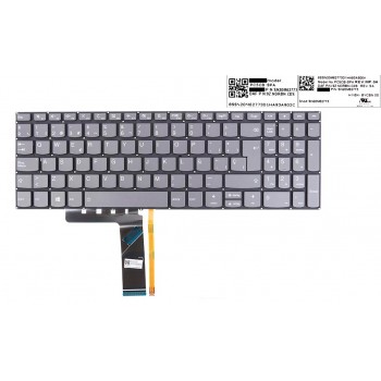 TECLADO ESPAÑOL LENOVO IDEAPAD 720S-15ISK 720S-15IKB V330-15IKB V330-15ISK SERIES GRIS RETROILUMINADO | 9Z.NDRBN.C0S SN20M62773