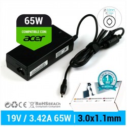 CARGADOR ACER COMPATIBLE TRAVELMATE P2 TMP215-52 SERIES