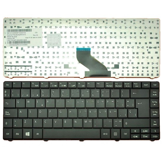 TECLADO ESPAÑOL ACER ASPIRE E1-471 E1-421 SERIES