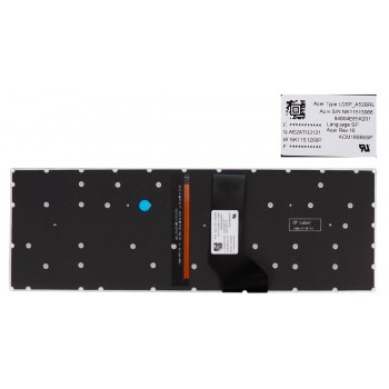 TECLADO ESPAÑOL ACER NITRO 5 AN515-51 AN515-52 AN515-53 AN515-41 AN515-42 SERIES SIN MARCO RETROILUMINADO ROJO | LG5P_A52BRL CNY NKI151306B G5P_A53BRL CNY NKI151306FT