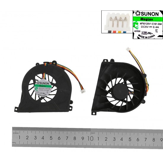 VENTILADOR CPU ACER ASPIRE REVO R3610 R3700 R3600 SERIES ACER 04608