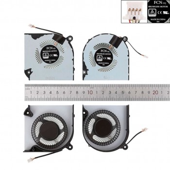 PAR DE VENTILADORES CPU + GPU ACER ASPIRE NITRO 5 AN517-51 SERIES | DFS561405PL0T-FL1K DC28000QEF0