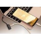 ADAPTADOR 2 EN 1 USB 3.1 TIPO C A DC JACK AUDIO 3.5mm OEM 07982