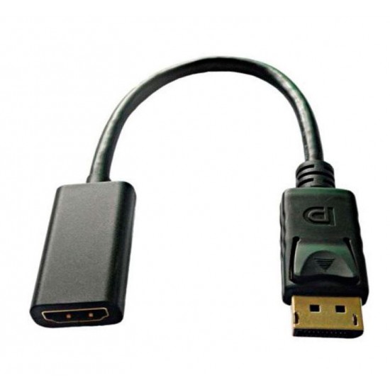 ADAPTADOR DISPLAYPORT A HDMI 1080P - M/H | NEGRO OEM 05129