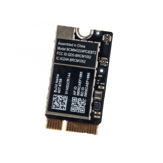MÓDULO WIRELESS WIFI BLUETOOTH AIRPORT CARD APPLE MACBOOK AIR A1369 A1370 | BCM943224PCIEBT2 APPLE 07796