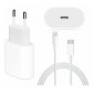 APPLE ADAPTADOR DE CORRIENTE USB 20W USB-C + CABLE USB-C A LIGHTNING APPLE 31999