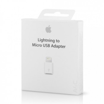 ADAPTADOR APPLE LIGHTNING A MICRO USB | MD820ZM/A