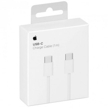 CABLE DE CARGA USB-C A USB-C APPLE 1M.