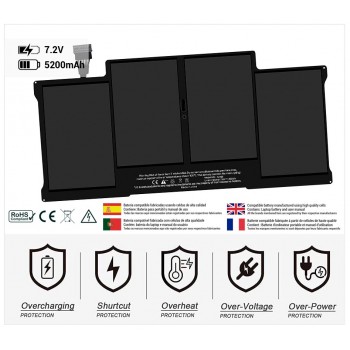 BATERIA APPLE COMPATIBLE A1405 MACBOOK AIR A1466 A1369 AÑOS 2011/2013 | 61-6055 661-6639 020-7379-A
