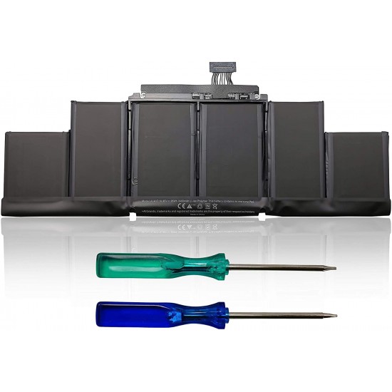 BATERIA APPLE A1417 COMPATIBLE MACBOOK PRO RETINA 15 A1398 ( MEDIADOS 2012 A PRINCIPIOS DE 2013 ) 10.95V · 8460mAh / 92Wh