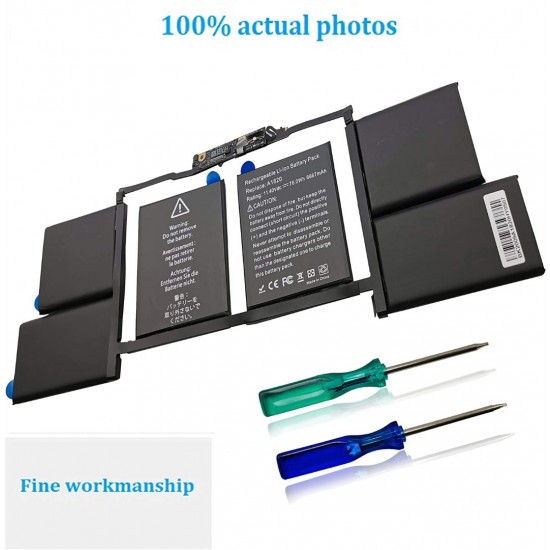 BATERIA APPLE A1820 COMPATIBLE MACBOOK PRO RETINA 15