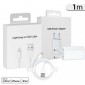 APPLE ADAPTADOR DE CORRIENTE USB 5W + CABLE LIGHTING 1M. | MD814CH/A APPLE 08055