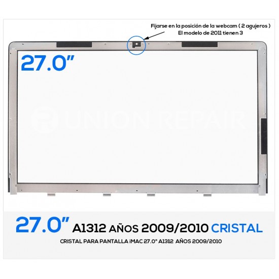 CRISTAL PANTALLA iMAC 27.0