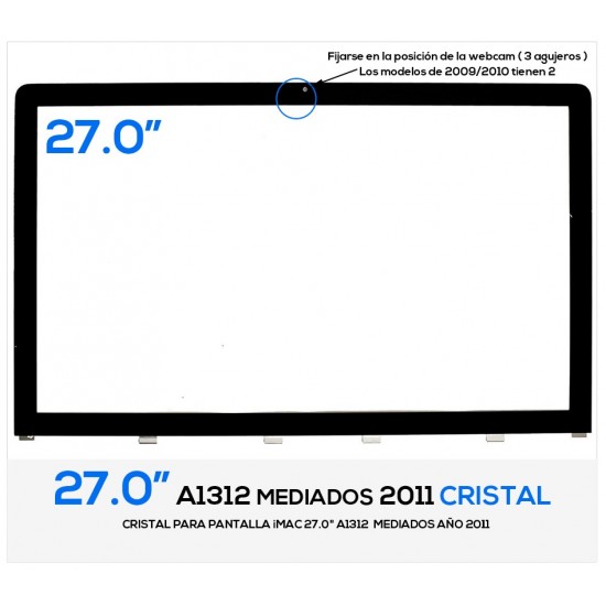 CRISTAL PANTALLA iMAC 27.0