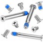 KIT DE 10 TORNILLOS CUBIERTA TRASERA MACBOOK PRO A1278 A1286 A1297 SERIES | INCLUYE DESTORNILLADOR APPLE 10422