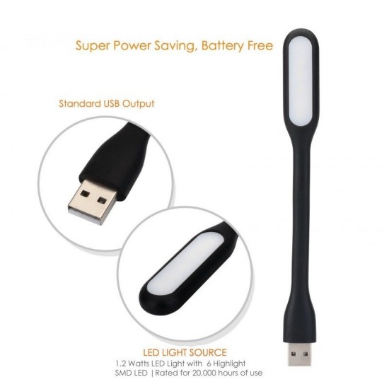 MINI LAMPARA PORTATIL LED USB PARA PORTATIL