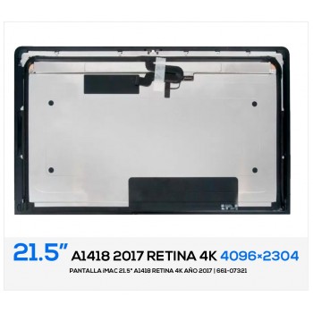 PANTALLA 21.5" 4K LED APPLE IMAC A1418 2017 | 661-07321 LM215UH1(SD)(B1)