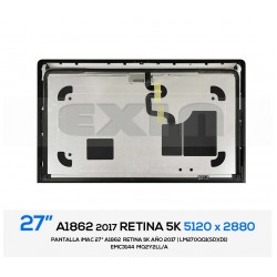 PANTALLA iMAC 27" A1419 A1862 RETINA 5K 2019 | LM270QQ1 (SD)(D1)