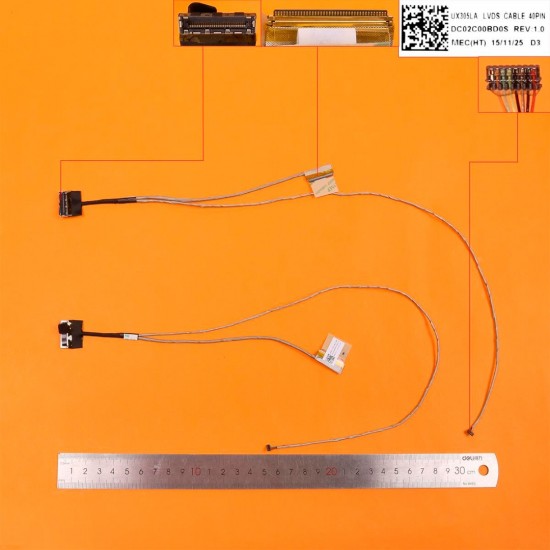 CABLE DE PANTALLA ASUS UX305L UX305LA UX305FA UX305LB UX305LN SERIES | DC02C00BD0S ASUS 09502