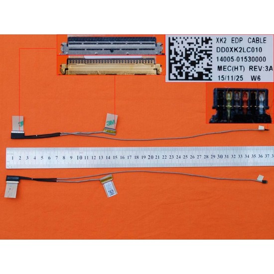 CABLE DE PANTALLA ASUS EEEBOOK X205TA SERIES | DD0XK2LC010 14005-01530000 ASUS 08986