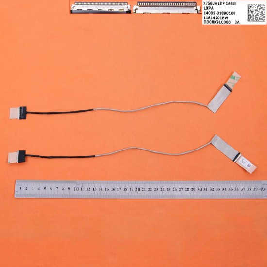 CABLE DE PANTALLA ASUS X756UA X756UJ X756UQ X756UV X756UX SERIES | DD0XK9LC000 14005-01890100 ASUS 08982
