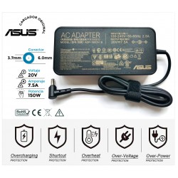 CARGADOR ASUS ORIGINAL | 20V / 7.5A | 6.0 x 3.7mm | 150W