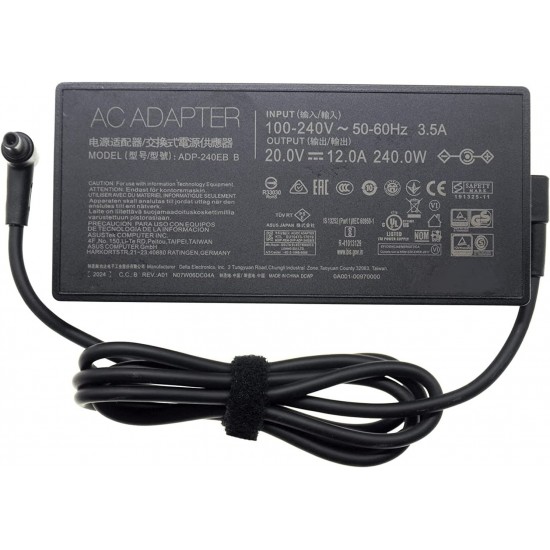 CARGADOR ASUS ROG 240W ORIGINAL | 20V / 12.0A - 6.0 x 3.7mm ASUS 34219