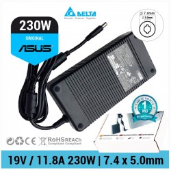 CARGADOR ASUS ORIGINAL | 19.5V / 11.8A | 7.4 x 5.0mm | 230W