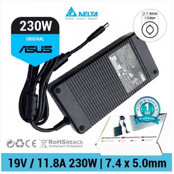 CARGADOR ASUS ORIGINAL | 19.5V / 11.8A | 7.4 x 5.0mm | 230W