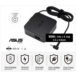 CARGADOR ASUS ORIGINAL | 19V / 4.74A | 4.5 x 3.0mm | 90W