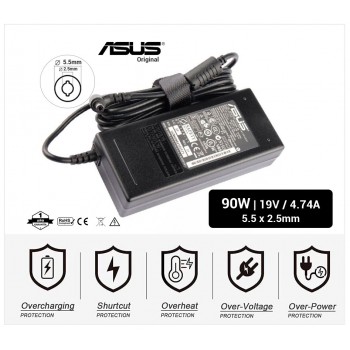 CARGADOR ASUS ORIGINAL | 19V / 4.74A | 5.5 x 2.5mm | 90W