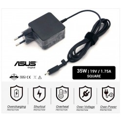 CARGADOR ASUS ORIGINAL | 19V / 1.75A | SMALL SQUARE | 35W