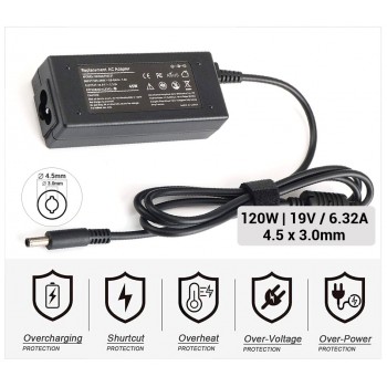 CARGADOR ASUS COMPATIBLE | 19V / 6.32A | 4.5 x 3.0mm | 120W
