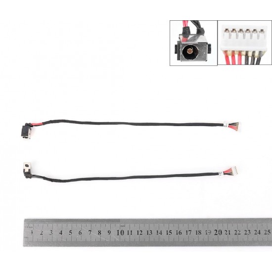 CONECTOR CORRIENTE ASUS X750J X750JA X750JB X750JN X750L X750LA X750LAV X750LB X750LN R751L SERIES | 1417-00910000 1417-0091000 14004-01800000 ASUS 31951
