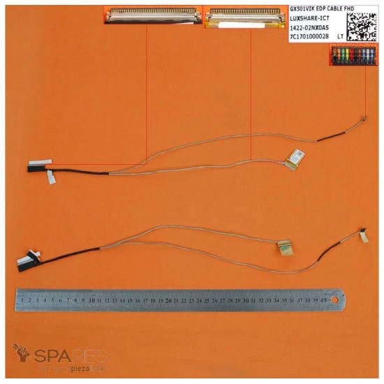 CABLE FLEX DE PANTALLA ASUS GX501VIK GX501 SERIES | 1422-02NX0AS ASUS 08086