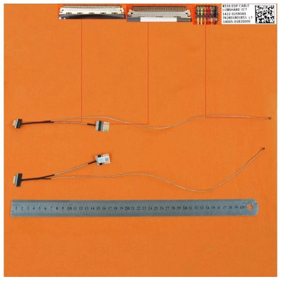 CABLE DE PANTALLA ASUS X556 A556U X556UJ X556UR F556U F556UA FL5900U 30PIN SIN TÁCTIL SERIES | 14005-01820000 1422-02590AS ASUS 09610