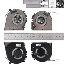 PAR DE VENTILADORES CPU + GPU ASUS VIVOBOOK PRO 14X M3400QA M3401Q K3400P M7400Q SERIES | FN2H DFS5K12605384G FN2J 13NB0U40T02021