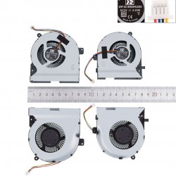 PAR DE VENTILADORES CPU+GPU ASUS STRIX GL502VM GL502VML FX60VM SERIES | 13NB00R0P02011 13N1-0SP0201 EF75070S1-C481-S9A