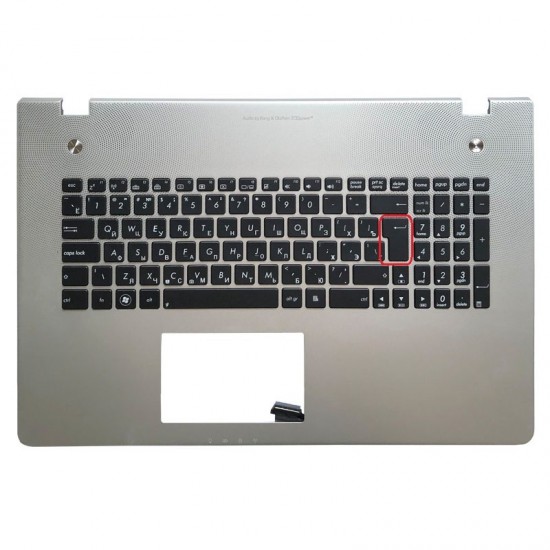 TECLADO ESPAÑOL CON CARCASA ( PALMREST ) ASUS N76 N76VB N76VJ N76VM N76VZ SERIES | 90R-NAL1K3M00Y ASUS 32061