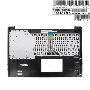 TECLADO CON CARCASA ASUS X553 X553MA X553SA SERIES | 90NB04X1-R31SP0 13N0-RLA0C21 9Z.N8S 13NB04X1AP0821
