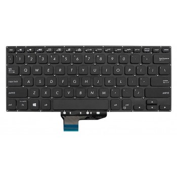 TECLADO PORTATIL US ASUS VIVOBOOK FLIP TP412 TP412U TP412FA SERIES NEGRO SIN MARCO RETROILUMINADO | 18A2 002L18A23LHB01