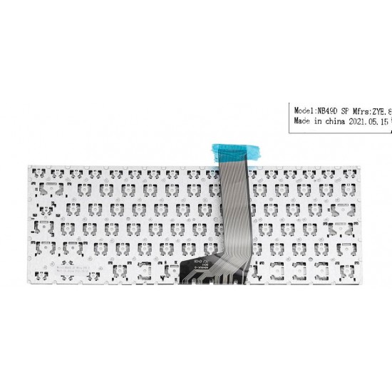 TECLADO PORTATIL ESPAÑOL ASUS VIVOBOOK 14 X405 SERIES NEGRO SIN MARCO | SP NB49UK-D DGYJ NB49D ASUS 12458