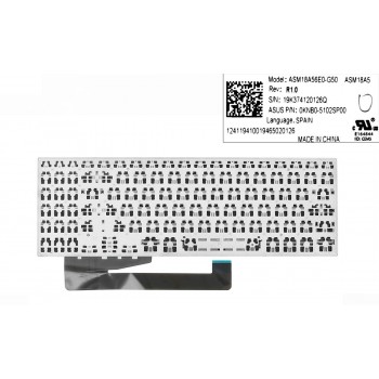 TECLADO ESPAÑOL ASUS YX560 YX560UD X560 X560UD X507UA SERIES SIN FRAME COLOR NEGRO