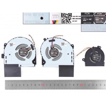 JUEGO DE 3 VENTILADORES ASUS ROG STRIX GL703GS GL703GM S7BM SS7B GL703 GL703G GL703GI GL703VI SERIES | 13NR00E0P02011