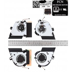 PAR DE VENTILADOR ES CPU + GPU ASUS ROG ZEPHYRUS M GU502DU GU502GU GU502GV GU502GW SERIES | DFS5K12304363C DFS5K12115491P 13N1-8LM0111