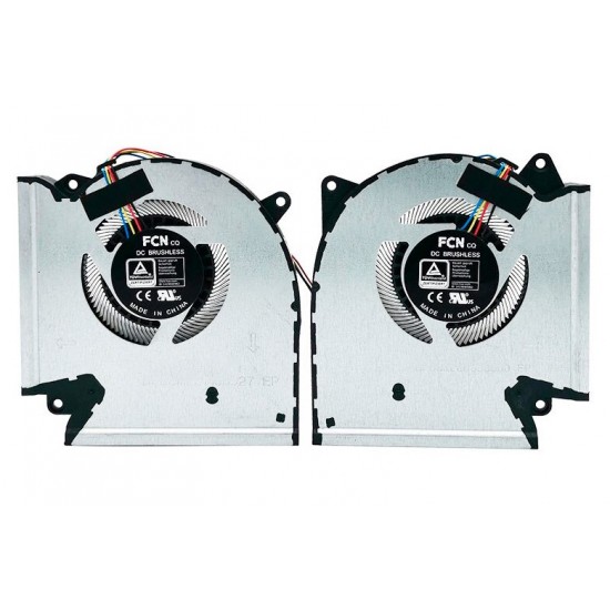 PAR DE VENTILADORES CPU+GPU ASUS ROG STRIX G533 G533Q G513 G513QR G713 G713QR G733 G733QS SERIES | 13NR0540P02011 13NR0540P01011 ASUS 13006