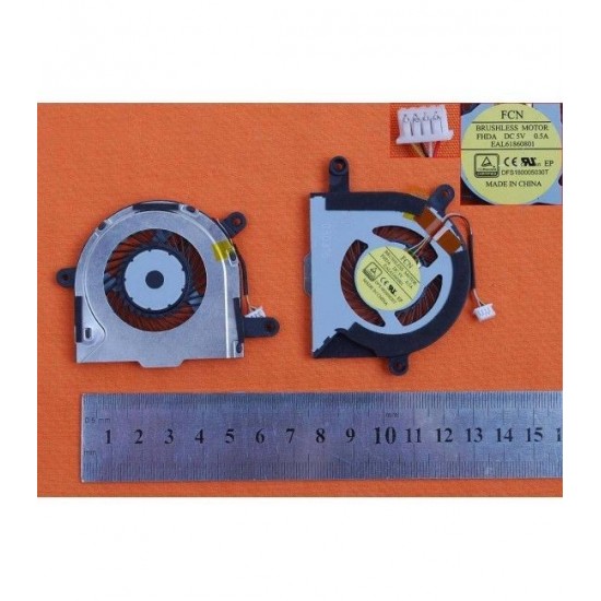 VENTILADOR CPU LG GRAM 15 15ZD960-GX70K SERIES | DFS160005030T 030316 LG 08095
