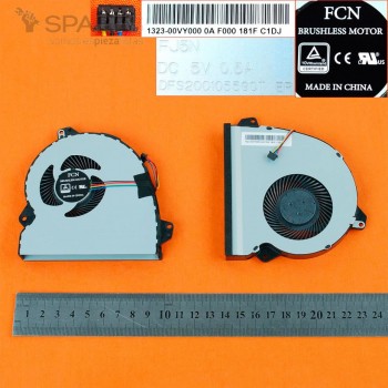 VENTILADOR CPU ASUS ROG STRIX GL553V GL553VD GL553VE GL553VW SERIES | 1323-00VY000 DFS2001055G0T